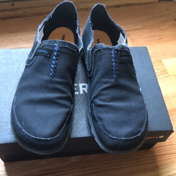 Merrell Black Slippers Summer/Spring/Fall Shoes - Picture 1 of 14